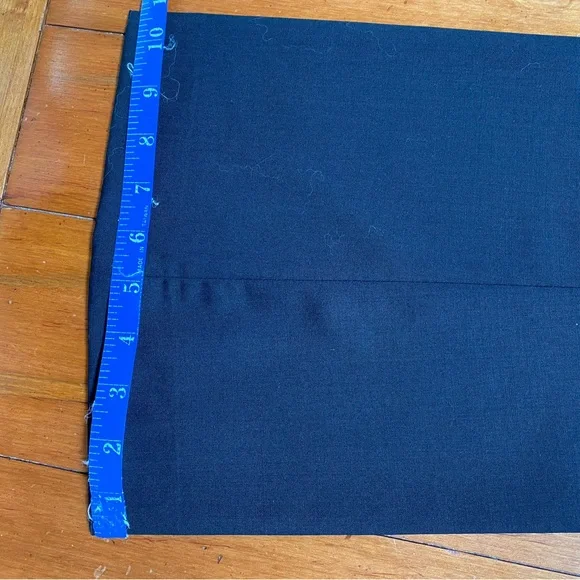 Burberry of London Black Wool Pants Size 2 - Picture 7 of 10